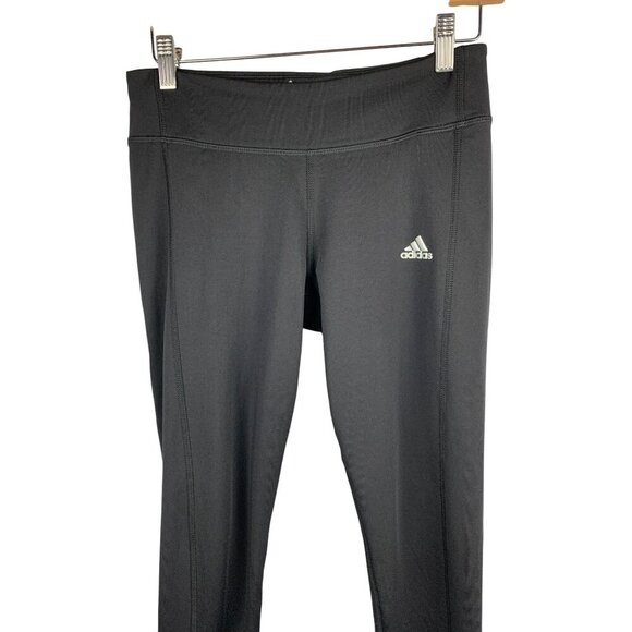 Adidas Climawarm Black Leggings M Womens Insulated Activewear - Picture 3 of 5